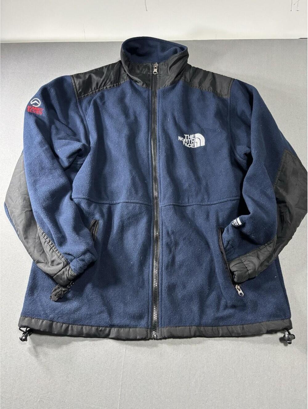 The North Face Summit Series Jacket Mens M Blue Black Windstopper Gore-Tex